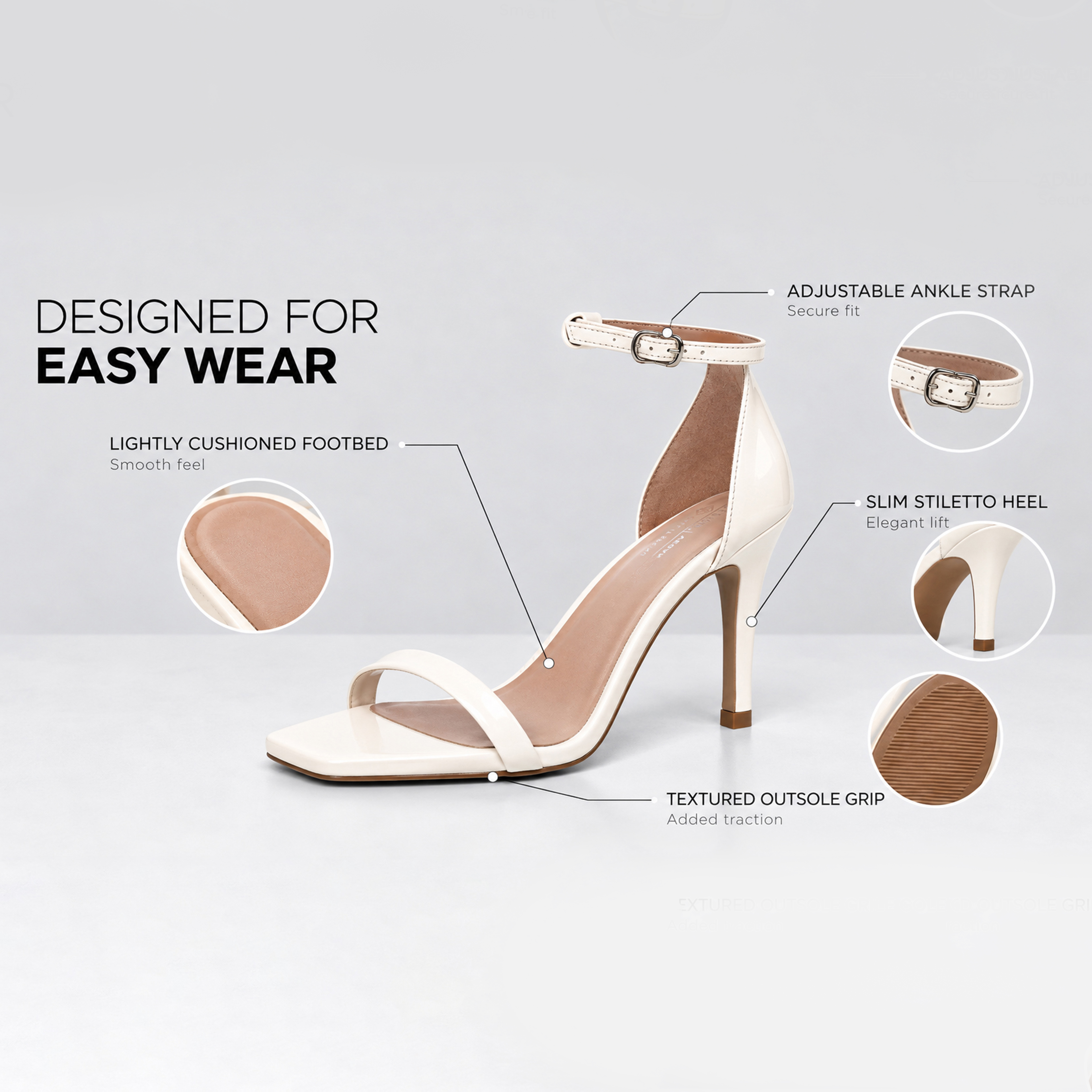 LEYYLA ICE Women Heels image number 4